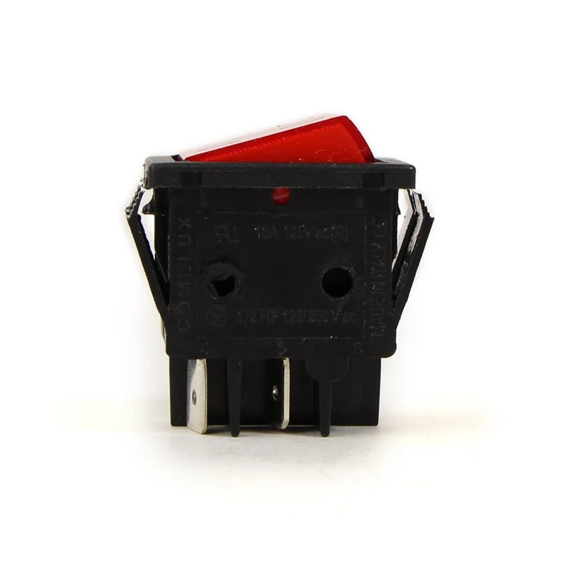 Astoria CK Red Bipolar 16A 250v Spring Switch - 18268