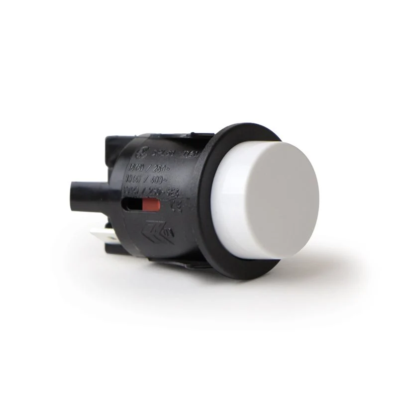 Astoria White Push Button Switch 16A 250v - 18245