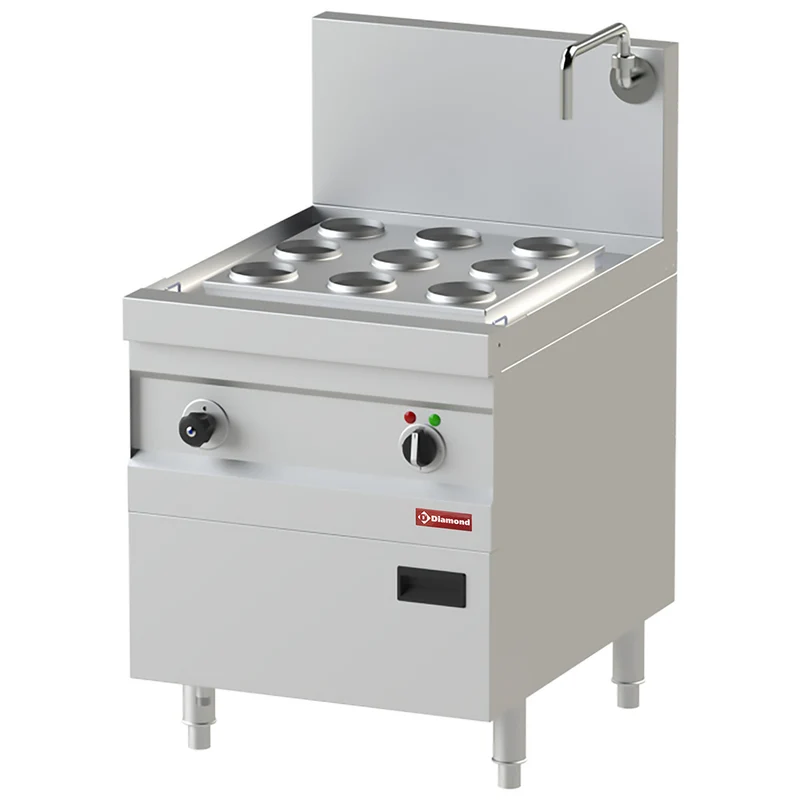 Profi Dim Sum Dämpfer elektrisch , 12 kW , BxT 600x750 mm, CEV27/9-13