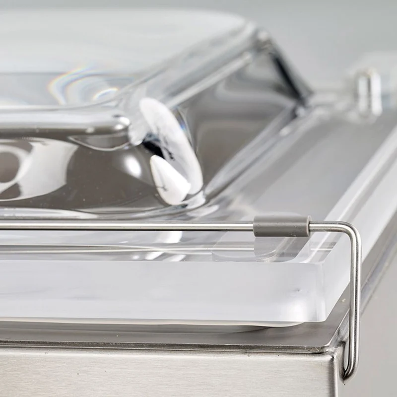 Gewölbte Abdeckhaube, transparent , Speisenschutz für Gastronomie & Buffet, CBT/GA-80/N