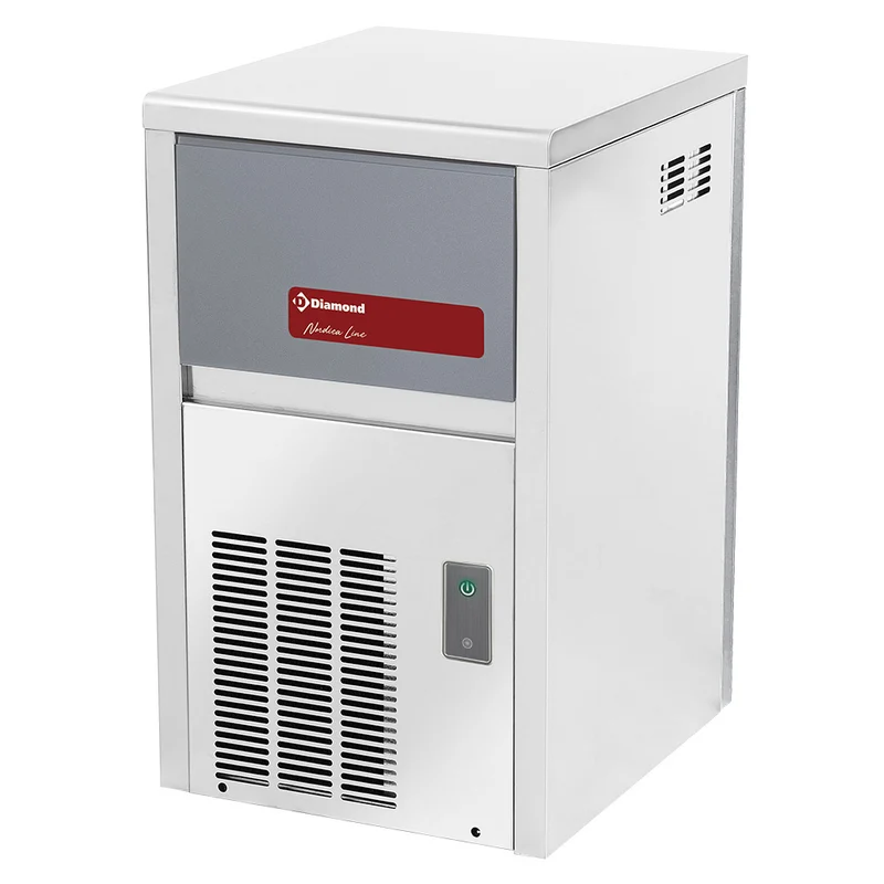 Profi Eiswürfelbereiter für Volleiswürfel – 22 kg/24h – Wassergekühlt, ICE22WX-R2