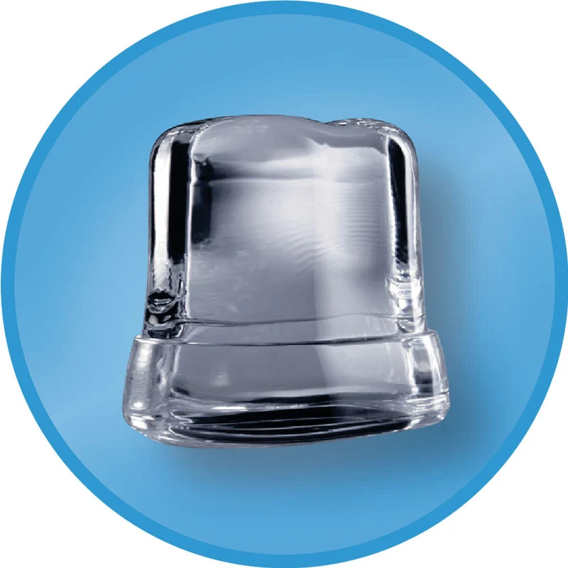Gastro Eiswürfelmaschine für Volleiswürfel , 22 kg/24h , 4 kg Speicher, ICE22A-R2