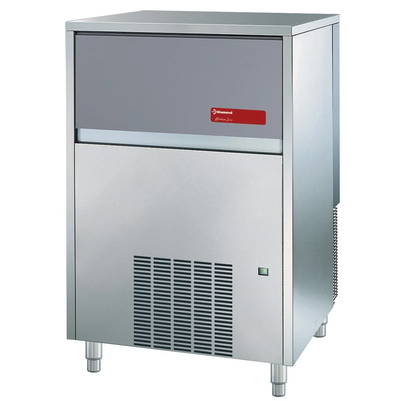 Professioneller Granulat-Eisbereiter , 153 kg/24h , 55 kg Speicher , Luftgekühlt, ICE155AS-R2