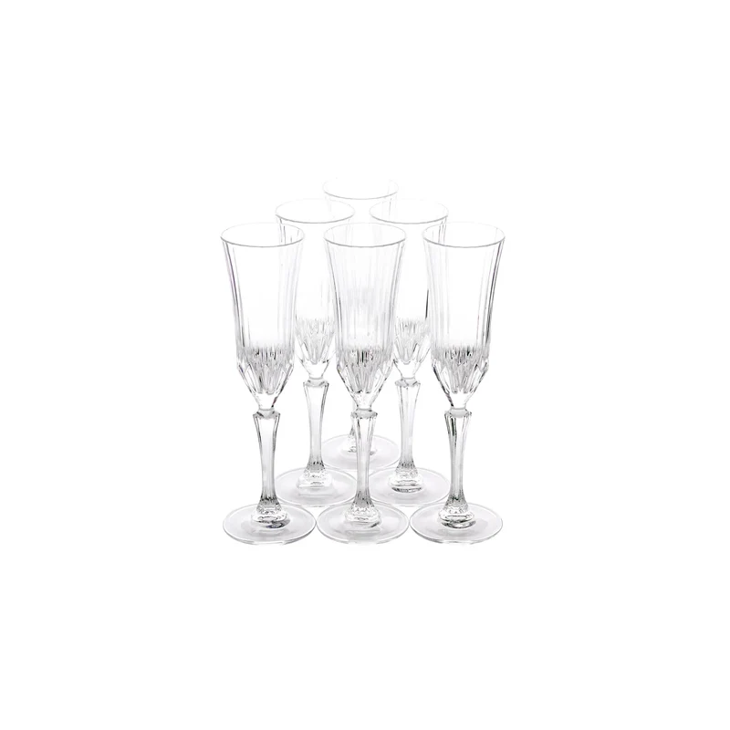 Rcr Adagio Sektglas, 6 teilig, 180 ml