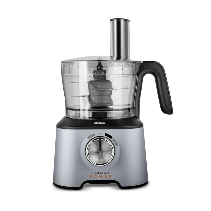 Karaca Mastermaid Power Multifunktionaler 10-in-1 Küchenroboter 2000W Silber