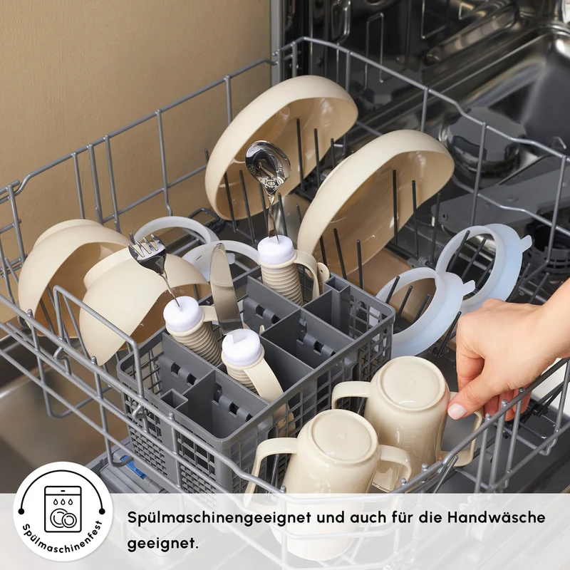 Karaca For All Spritz- und Kleckerschutz-Teller