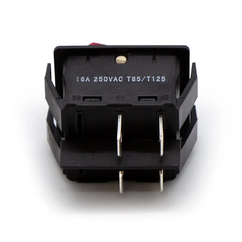 Red Bipolar Power Switch 16A