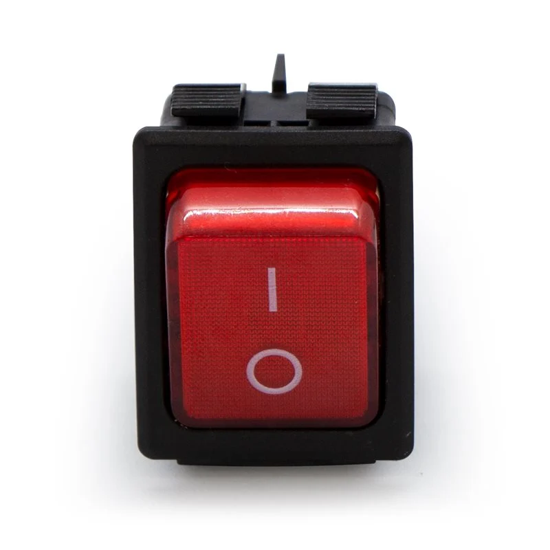 Red Bipolar Power Switch 16A