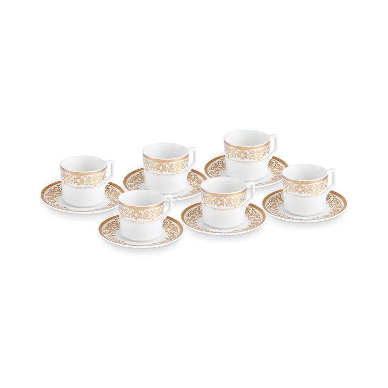 Karaca Nur Kaffeeservice für 6 Personen, 100 ml