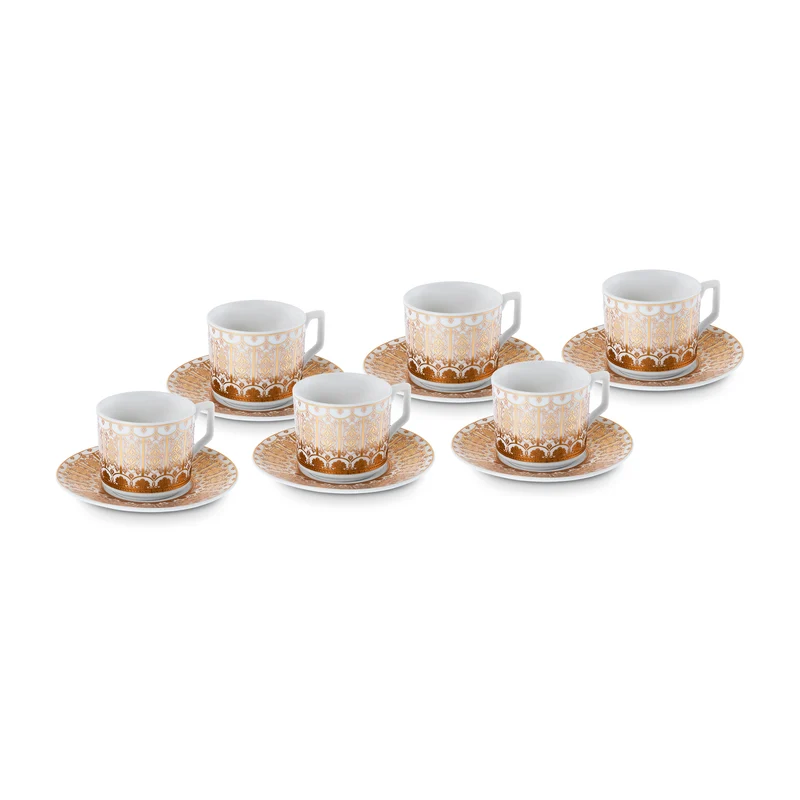Karaca Aslı 6-Personen Kaffeetassen-Set