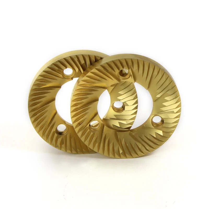 Eureka Mythos Titanium Grinder Burrs (Pair) RH ø 74x37.5x9mm