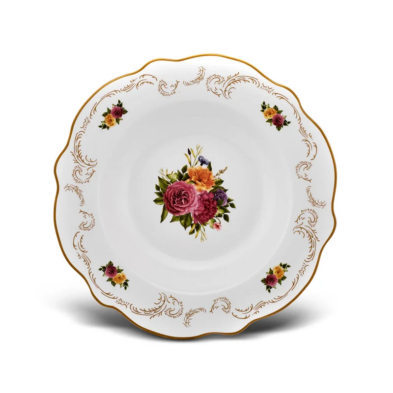 Karaca Antique Porselen 24 Parça 6 Kişilik Yemek Takımı