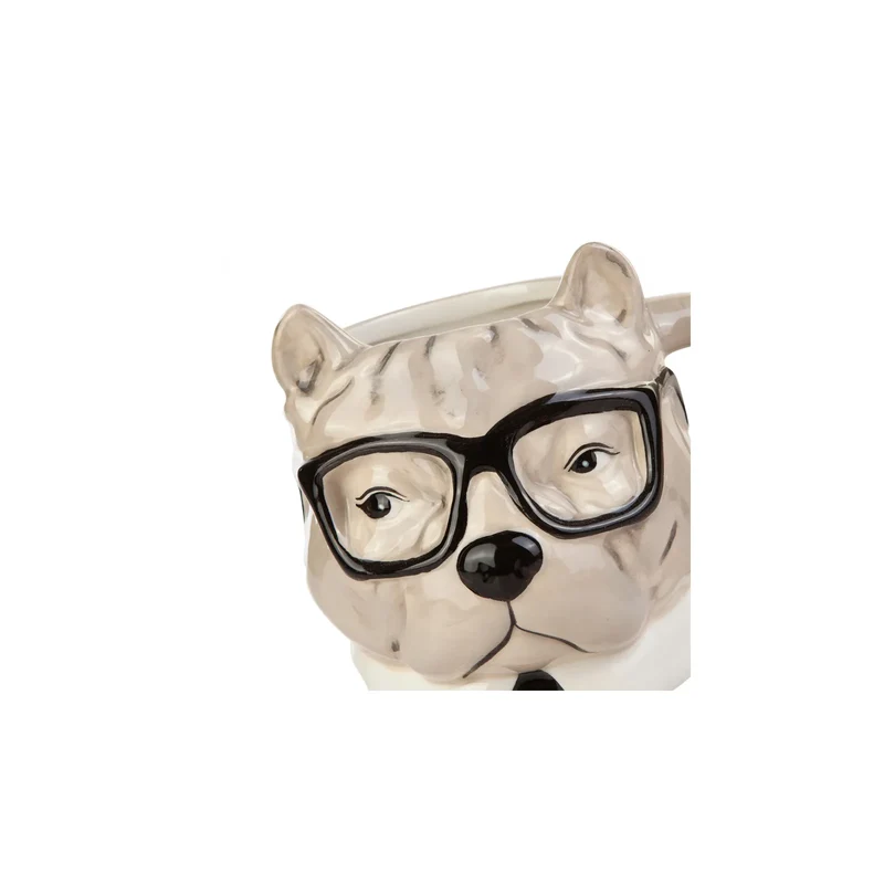Karaca Tier Bulldogge Tasse-Set