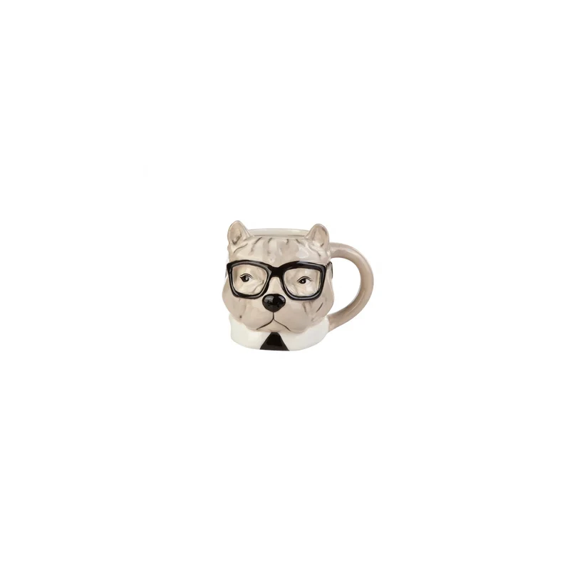 Karaca Tier Bulldogge Tasse-Set