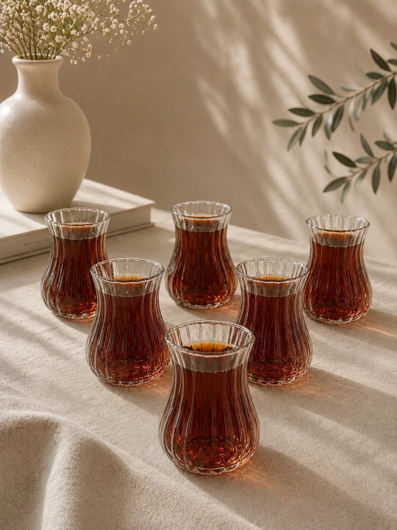 Bavary Ripple Çay Seti 6 Kişilik