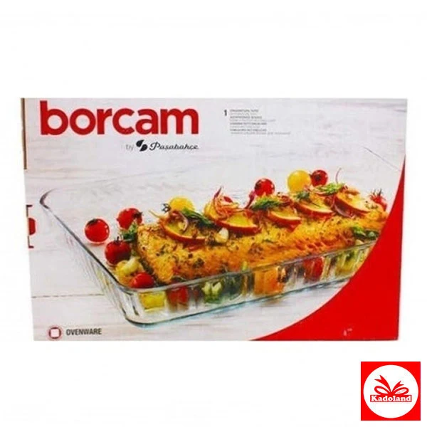 Paşabahçe 59204 Dikdörtgen Borcam 40x27 cm