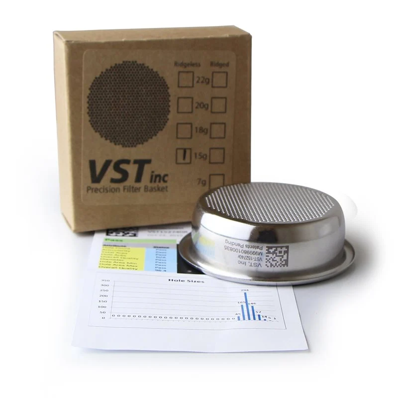 VST Precision 15 Gram Filter Basket - Ridgeless