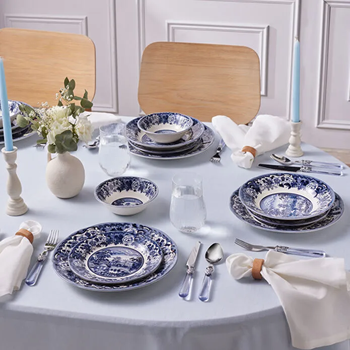 Karaca Old Town 24 Parça 6 Kişilik Yemek Takımı