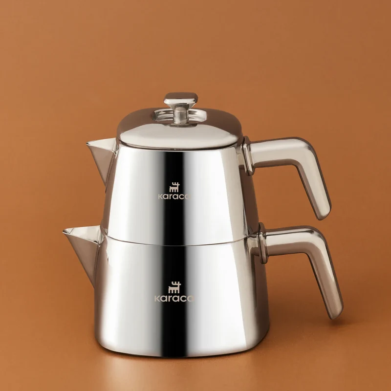 Karaca Brewinox theepotset | Middle Size - 2.2 Liter