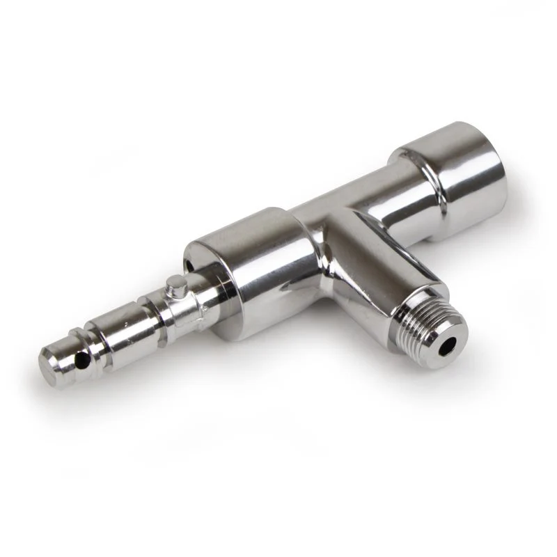 La Pavoni Lever Chrome Steam Tap Body - 2110038451