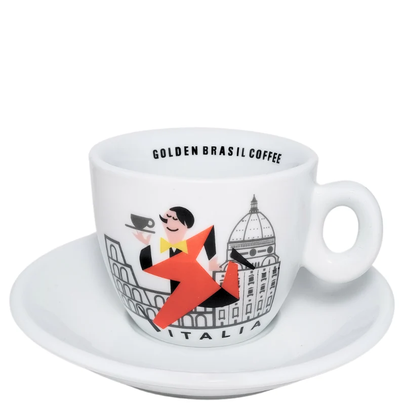 Golden Brasil Cappuccinotasse
