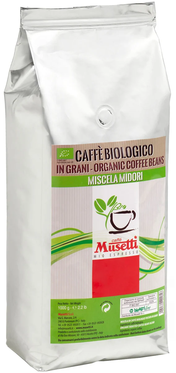 Musetti Espresso Bio Miscela Midori