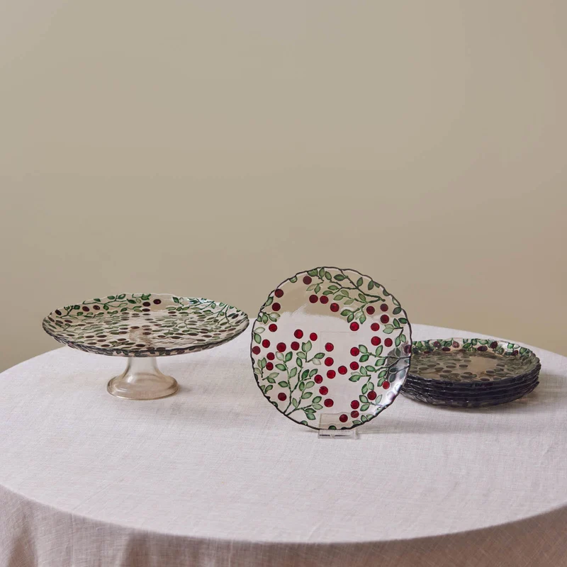 Karaca Berry 7-teiliges Dessertset