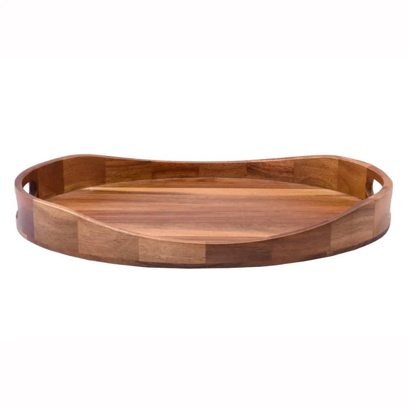 BRICARD Akasya Ahşap Sunum Tepsisi 028A | 42,7 x 33 x 5 cm
