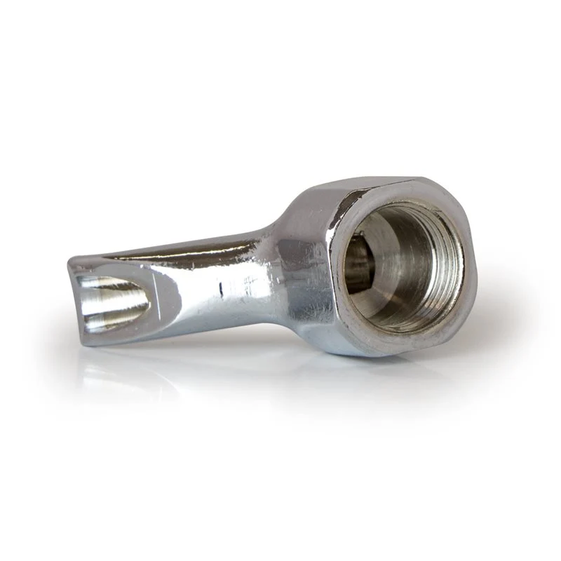 Commercial Closed Curved Single Delivery Spout 3/8"