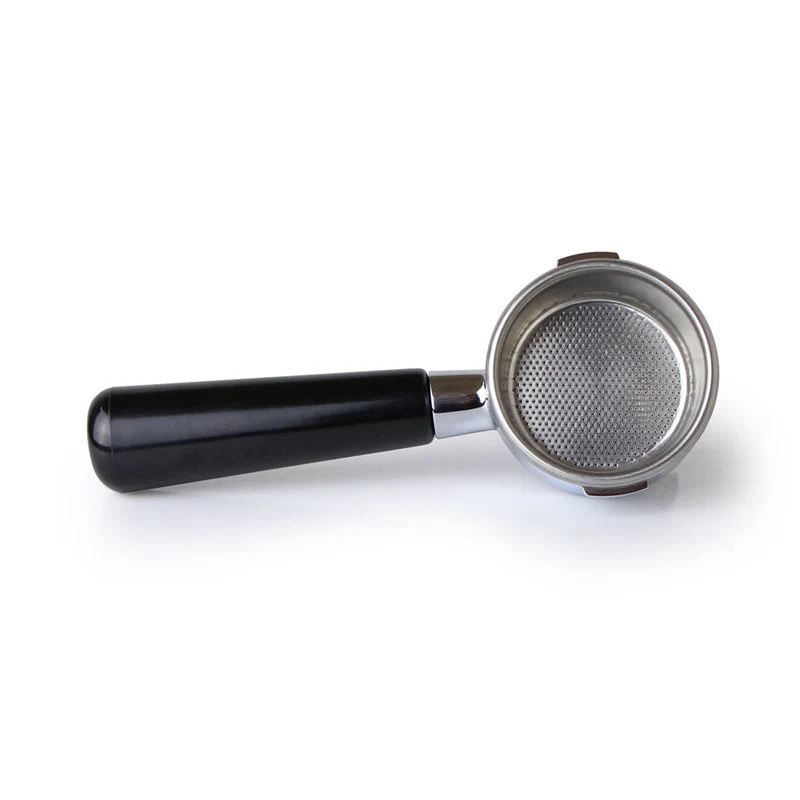 La Pavoni Lever Chrome Portafilter Black Handle (New Group) - 395307