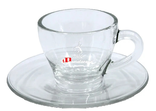 Passalacqua Espressotasse aus Glas Set