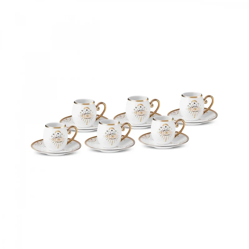 Karaca Marly Kaffeetasse für 6 Personen