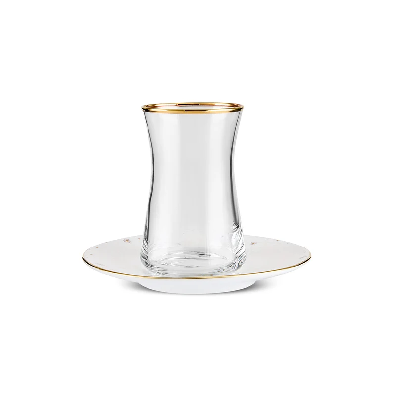 Karaca Fleur 12-Teiliges 6-Personen Tee-Set
