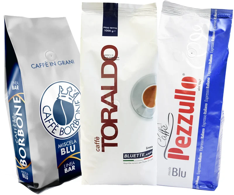 Säurearmes Probierset - Espressokaffee Blu