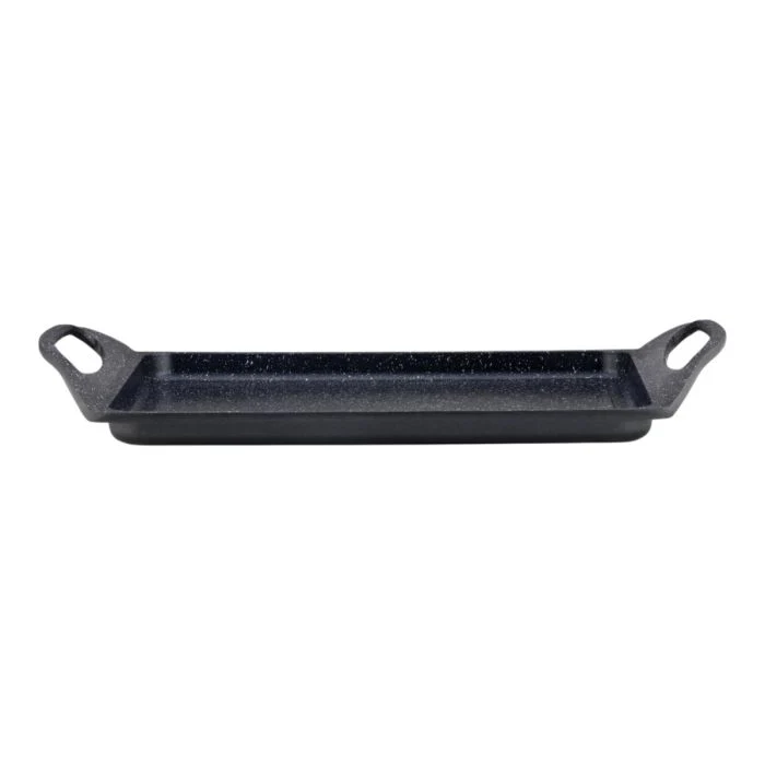 Kadoland Ferveo Mahida Izgara Tavası | Black-Beyaz 45X27X2,5 cm