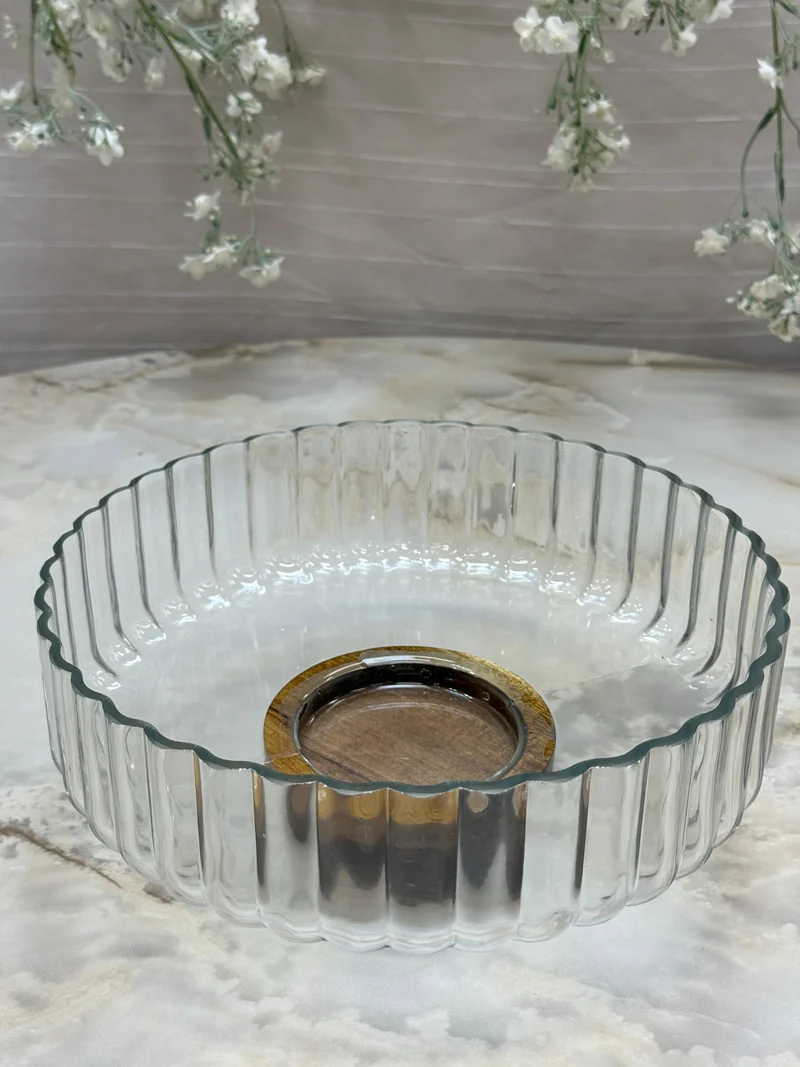 Bavary Glass Kase Dia 26 CM - 2.9 L