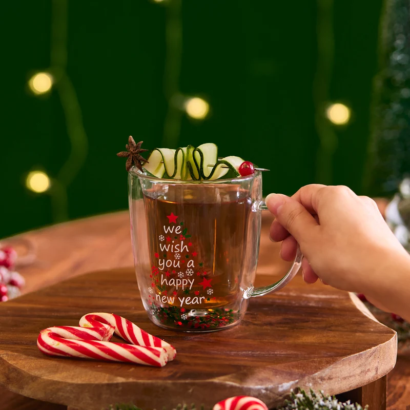 Karaca New Year Pia Tree Becher 350 ml
