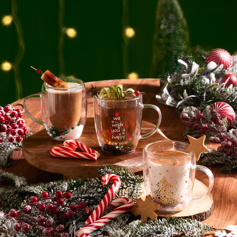 Karaca New Year Pia Tree Becher 350 ml