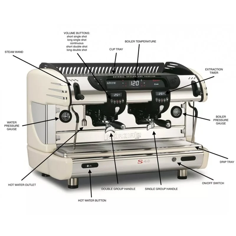 La Spaziale S40 Suprema 2 Group Tall Cup Espresso Machine