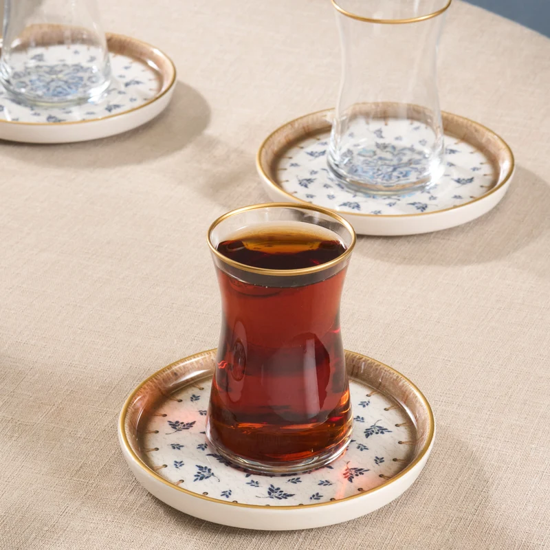 Karaca Elena Teeset, 12-teilig, für 6 Personen