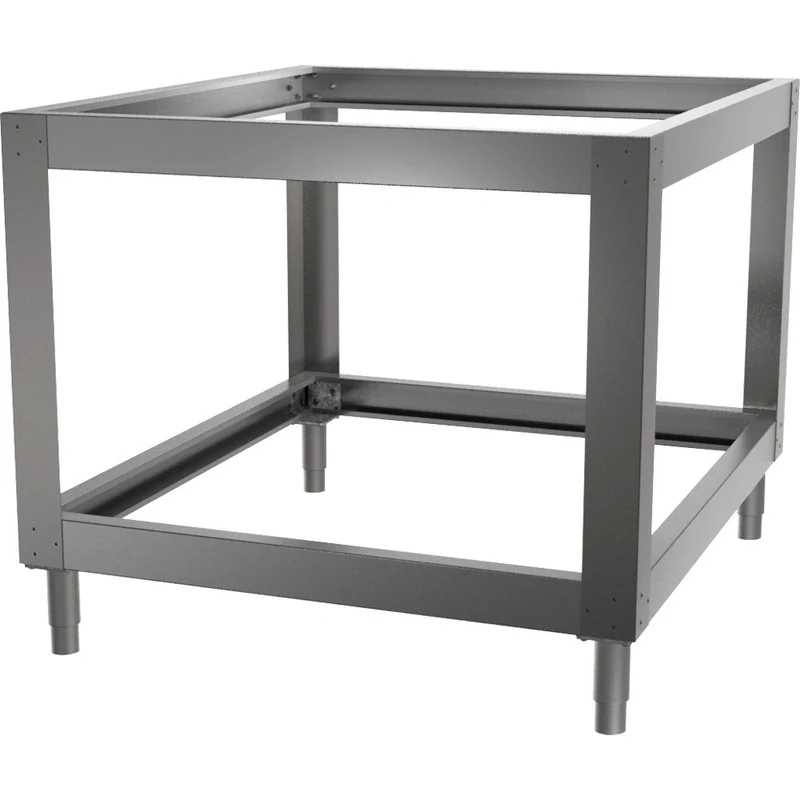 Edelstahl Untergestell, höhenverstellbar , 990 x 1130 mm, SFDX/6U