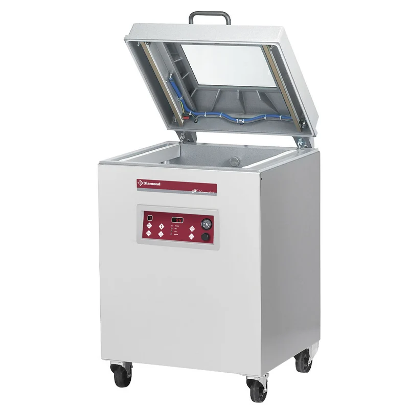 Profi Kammervakuumierer Standgerät , 63 m³/h , Doppelschweißnaht, SC-123V/S