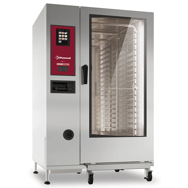 Profi Kombidämpfer Elektro 20 x GN 2/1 , Boiler & Touch-Steuerung, SBET/XC-22-230V/3-