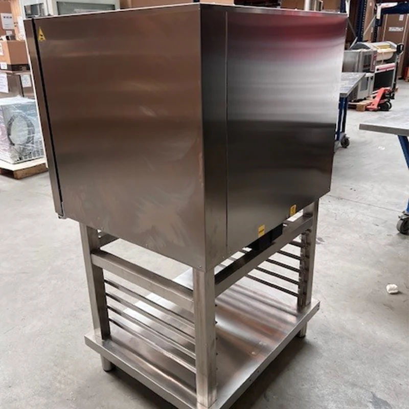 Elektro-Kombidämpfer 6x GN 1/1 mit Boiler, Touch-Steuerung & Reinigungssystem – inkl. Untergestell, SBET/XC-06_AC/SS1-EX