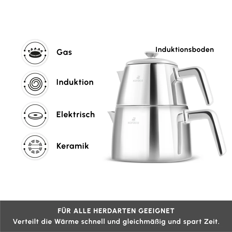 Karaca Brewinox Teekannen Set