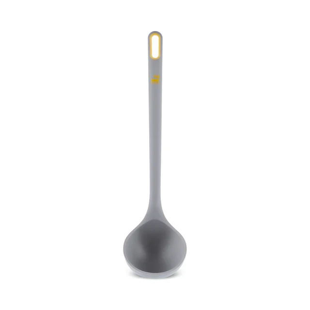 Karaca Silva Silikon Schöpflöffel, 32 cm, Grau
