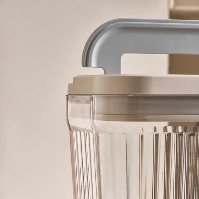 Karaca Flex 2-teiliges Aufbewahrungsbehälter-Set, 1500 ml, Transparent