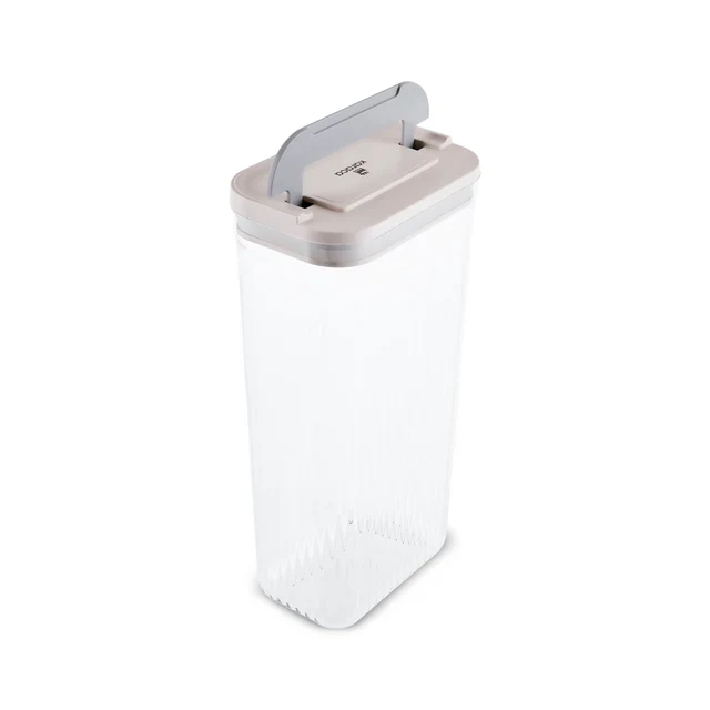 Karaca Flex 2-teiliges Aufbewahrungsbehälter-Set, 3200 ml, Transparent