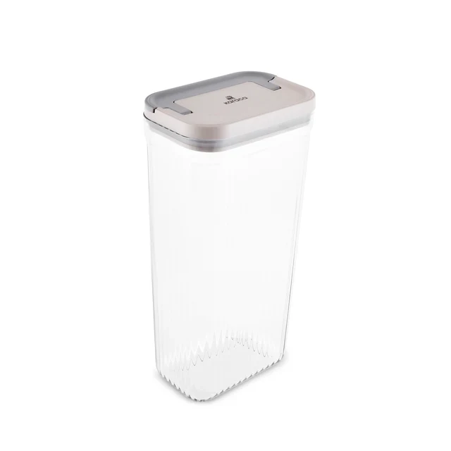 Karaca Flex 2-teiliges Aufbewahrungsbehälter-Set, 3200 ml, Transparent