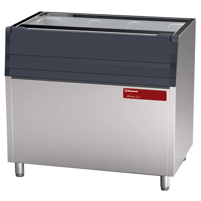 Eiswürfelspeicher 350 kg , Edelstahl , Gastronomie, STORE350/30